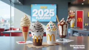McDonald's Ice Cream & McFlurry Flavours
