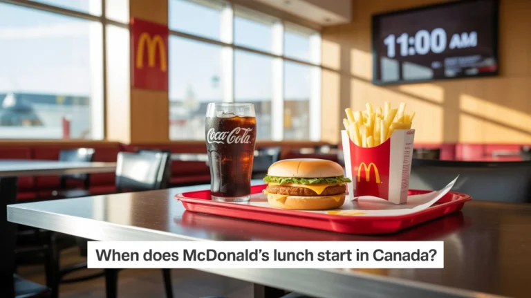 When Does McDonald’s Lunch Start