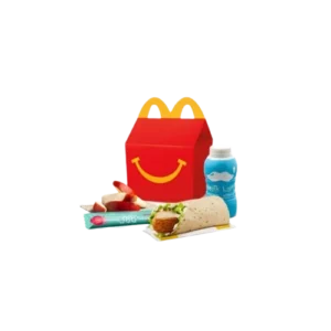 Chicken Snack Wrap Happy Meal with Crispy Chicken
