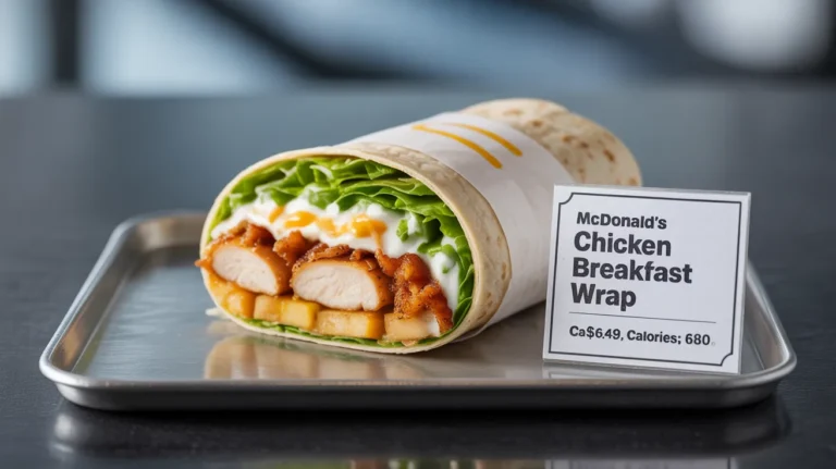 McDonald's Chicken Breakfast Wrap