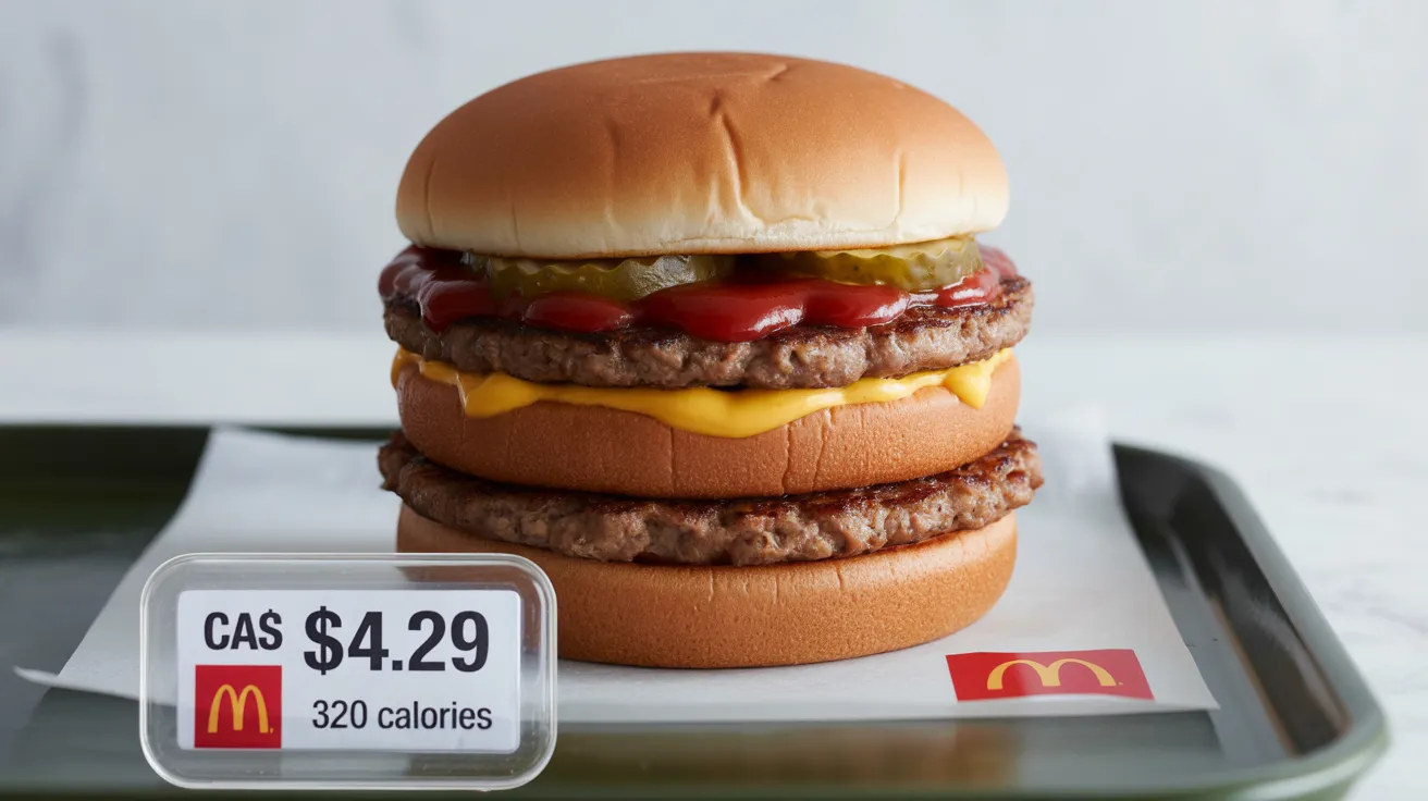 McDonald's Double Hamburger