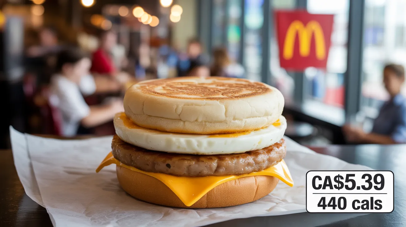 Sausage 'N Egg McMuffin