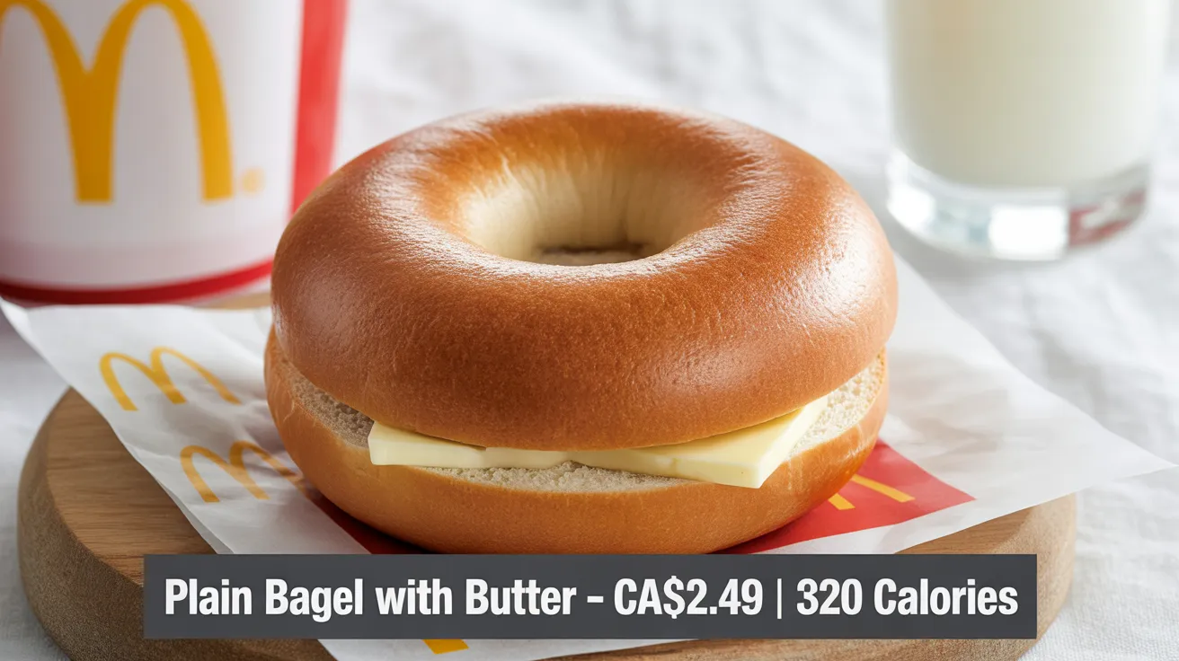 Plain Bagel with Butter