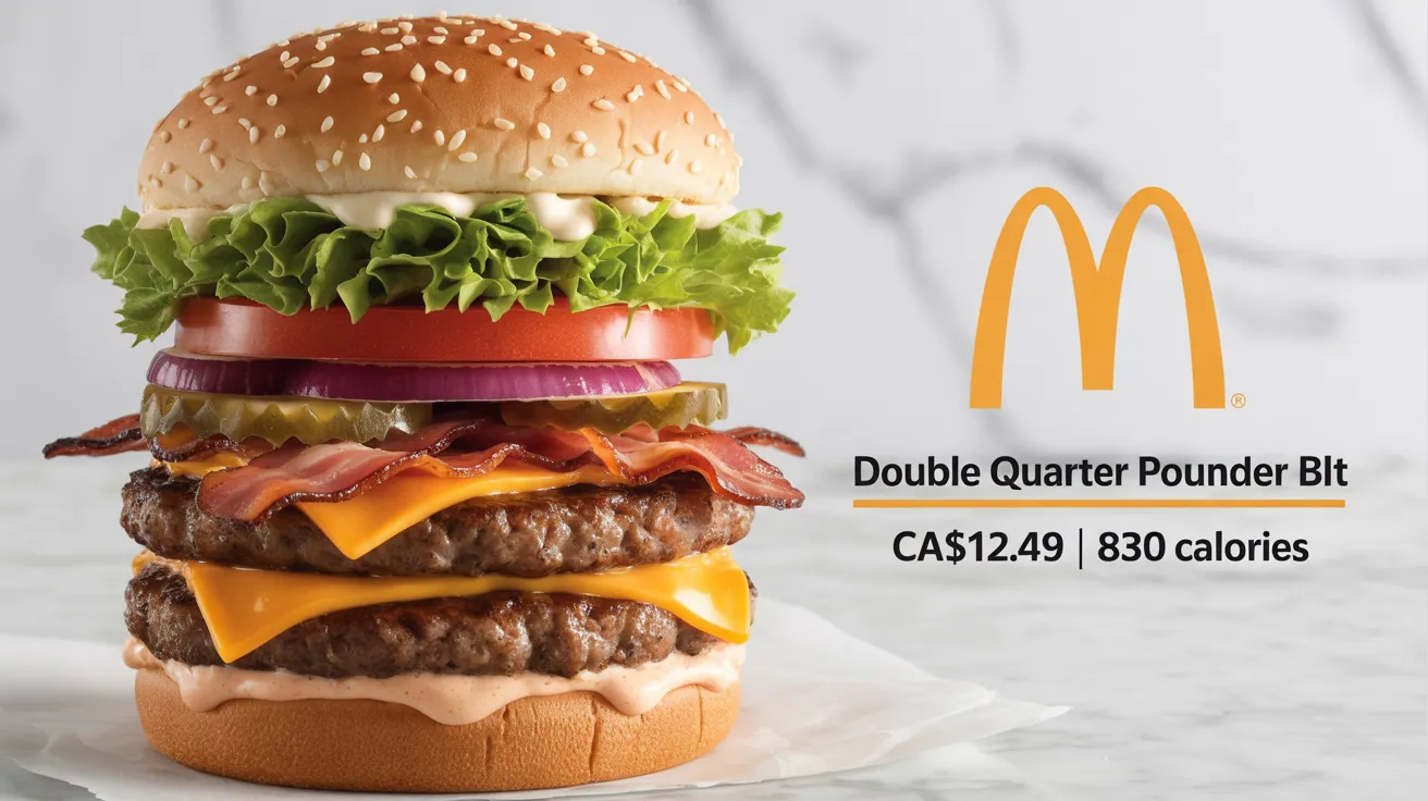 Double Quarter Pounder BLT