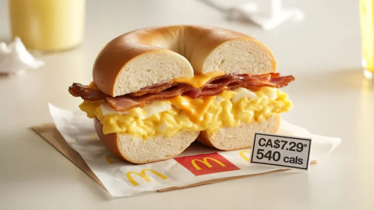 Bacon 'N Egg Bagel with Plain Bagel